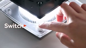 Solar Post Cap Lights, 120 Lumen Outdoor Fence Post Lights Fit 4x4 5x5 6x6 Wood Posts/Vinyl 4x4 Post Caps, Solar Deck Lights, with Cool White & Warm White, for Patio, Porch, Yard, Pathway