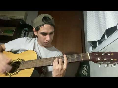 Juanes - Es por ti (cover en guitarra acústica con backing track y voz de fondo)