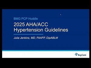 Key takeaways from the 2025 AHA/ACC Hypertension Guidelines, for primary care providers.♥️ | Julia Jenkins, MD, FAAFP, DipABLM
