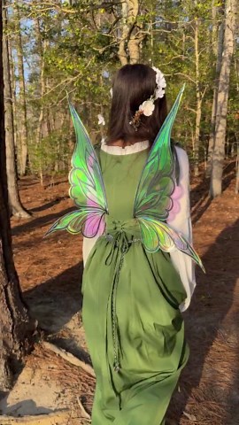 Dark Gothic Fairy Wings, Small Woodland Fairycore, Renaissance Festival, Cosplay, Black Fairy - Etsy