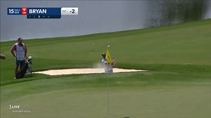 Wesley Bryan's bunker play sets up birdie at Wyndham