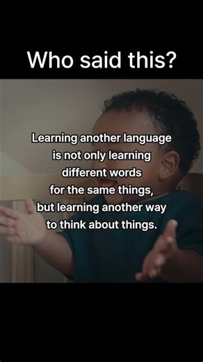 The moment you speak a second language, you become a different person.