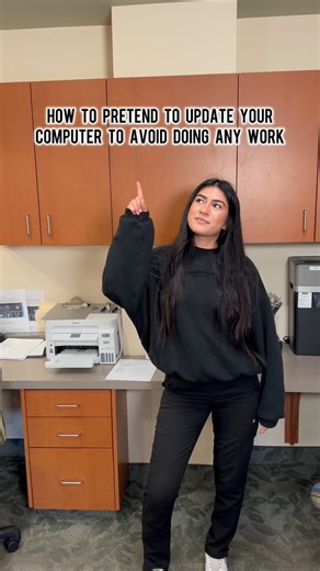 Martha Alvarez DDS on Instagram: "How to pretend to update your computer to avoid doing any work… #dental #comedy #trending #orangecounty"
