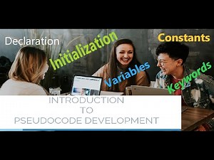 Pseudocode Development - Introduction