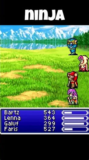 Is Ninja SECRETLY the Best Job in FF5?