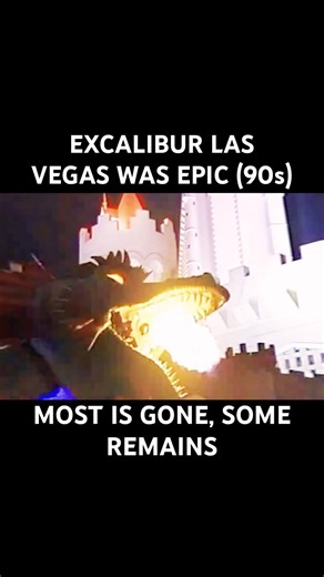 When Las Vegas Was Actually Fun... Excalibur in the 90s #lasvegas #90s