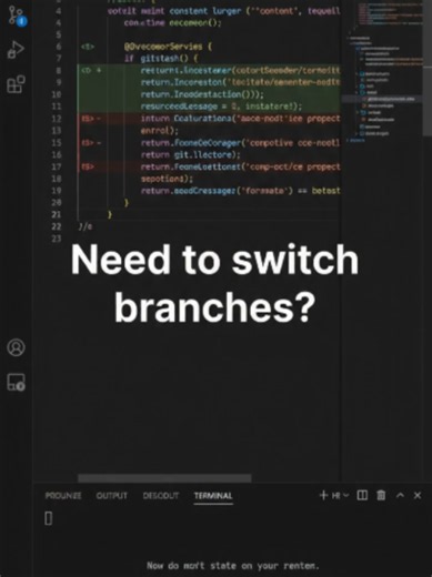 💻 DEV HACKS #12 — Git Stash Need to switch branches but your code isn’t ready? Use Git Stash to temporarily save your changes, switch branches safely, and restore them when you’re ready. ⚡ Save this tip for your next development session. #Git #GitStash #GitHub #Development #Coding #Programming #DeveloperTips #SoftwareDevelopment #DevTools #SmartechInnovation