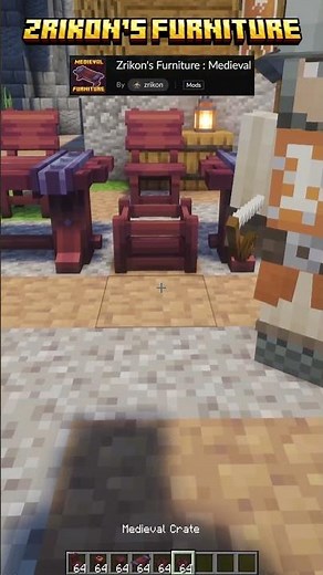 Minecraft Top Medieval Mods #12 #shorts #minecraft