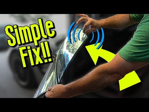 Car Window Rattle? Do THIS!