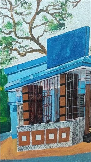 PWD Wallpainting ❤️❤️❤️ #homedecor #indianartist #artshorts#art #paintingprocess #paintingchallenge