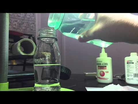 Drying Isopropyl Alcohol with Salt - Salting Out