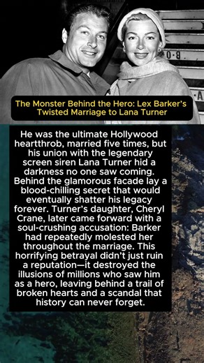 The Monster Behind the Hero: Lex Barker’s Twisted Marriage to Lana Turner