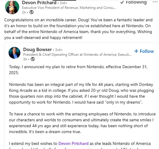 Who is Devon Pritchard? The longtime executive succeeding Doug Bowser at Nintendo of America