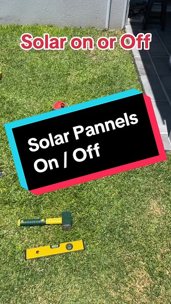 Solar Panels: Understanding On and Off Mechanism