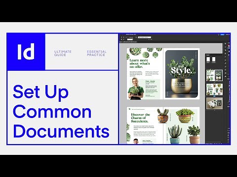 Set Up Common Files: Create PERFECT Documents Fast | Design Tutorial | Adobe InDesign