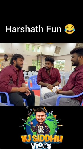 VJ Siddhu Fun 😂🔥 | Ultimate Comedy & Vibes#VJSiddhu #SiddhuFun #ComedyTamil #FunnyMoments #harshath