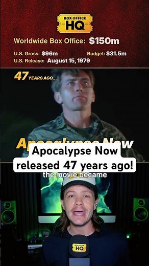 47 years ago ‘Apocalypse Now’ was released in theaters!
