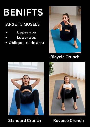 ab workout that actually works Try this 60-second routine and feel the burn! #abs #workout #fitness