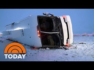 Winter Storm Brings Blizzard Conditions As It Sweeps Across US