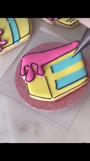 27K views · 130 reactions | Cartoon style cookies are super easy and...