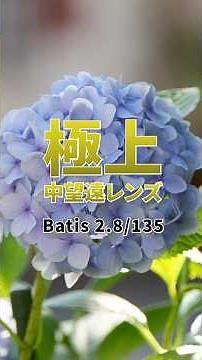 ZEISS Batis 2.8/135｜高度な光学収差補正！新時代中望遠レンズ