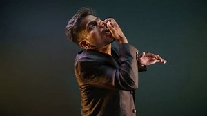 Man Stand Suit Squeezing Nose Playfully Stock Footage Video (100% Royalty-free) 3730003079 | Shutterstock