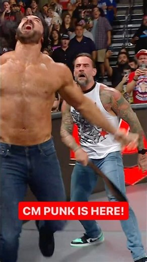 WWE | @CMPUNK MADE IT TO #WWERAW and he’s giving @dmcintyrewwe a BRUTAL lashing! 💥💥💥 #WWERaw | Instagram
