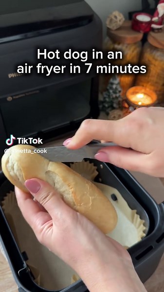 Schnelle Hot Dogs Im Air Fryer Zubereiten