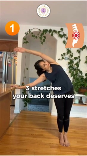 Rinku Dave | Yoga | Fitness | 3 stretches your back deserves ✅ | Yoga with Rinku Your back works hard every day — give it the care it deserves. These simple stretches... | Instagram