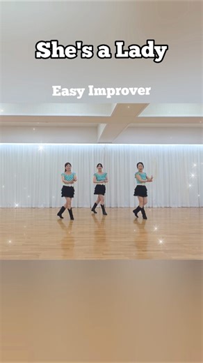 #She's a Lady Linedance #쉬즈 어 레이디라인댄스 #She's a Lady