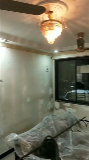 Old Wall to Luxury Finish 🤯 | A1 Painting Services #painting #homedecor #beforeafter #thane #mumbai