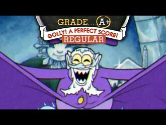How To Beat Mortimer Freeze NO DAMAGE (A+ Rank) - Cuphead DLC