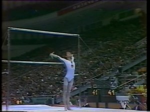 World Championships Flashback: 1981 Ma Yanhong (CHN) UB 9.90 Crazy dismount!🔥 Ma is a 2008 International Gymnastics Hall of Fame inductee - https://www.ighof.com/inductees/2008_Ma_Yanhong.php | International Gymnast Magazine