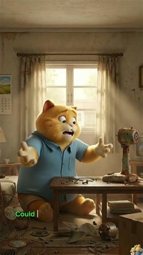 Hồi ức Miền Tây: Kỹ Năng Sửa Quạt Của Mèo Bố!