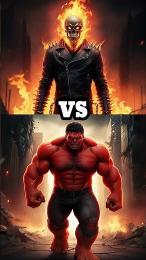 Ghost Rider vs Avengers vs Hela vs Red Hulk (The Flash, Hellboy, Shazam)