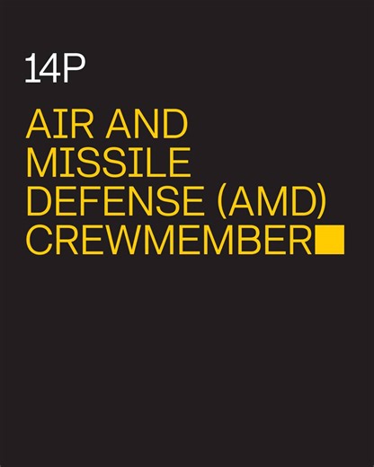 Take command of your career. Start as an air and missile defense crewmember (14P), and you’ll be tasked with maintaining and operating three of our surface-to-air advanced weapons systems. For more on this MOS and what Army life can do for you, visit http://spr.ly/6184Y6yb8. | U.S. Army