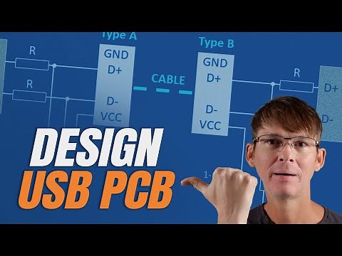 How to route USB data lines on a PCB