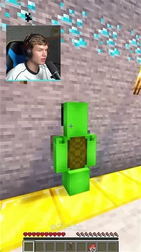 Unreal Size in Minecraft🤯 #shorts #shorts #minecraft #minecraft #challenge #joke #mine #meme