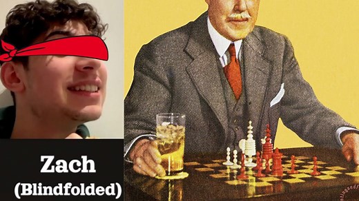 Blindfolded chess showdown: Beginner vs expert who really wins