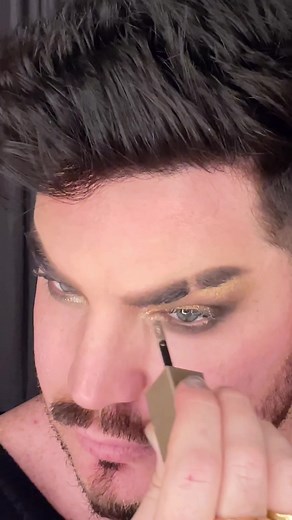 Holiday Glam Makeup Tutorial by Adam Lambert