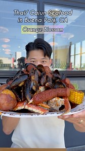 #hungryfampartner Craving Thai/Cajun food? Check out Orange Blossom at The Source in Buena Park, CA! Their Cajun seafood combo is a must-try – super tasty! And yes, you can grab everything to-go too! 🍤🌶️🍚 #hungryfam #tastetest #foodreview #eatwithme #ocfood #oceats #ocfoodie #thesource #thesourceoc | Hungry OC