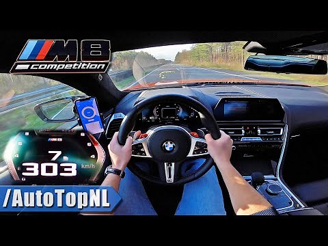 BMW M8 COMPETITION | TOP SPEED on AUTOBAHN (NO SPEED LIMIT!) by AutoTopNL