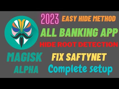 How to Hide Magisk Root & Use Banking Apps on Android in 2023 | Magisk Alpha 25.2 Complete Setting