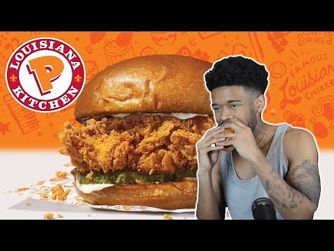 Popeyes - SPICY CHICKEN SANDWICH REVIEW