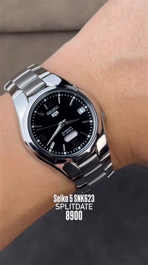 Time Pad PH BRAND NEW WATCHES | ⭐BRAND NEW⭐ [with box, booklet & guarantee card] Seiko 5 “Split Date” Black SNK623 Ref. [7S26-02F0] Movement: Automatic 7S26 movement... | Instagram