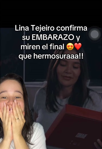 Lina Tejeiro confirma su embarazo