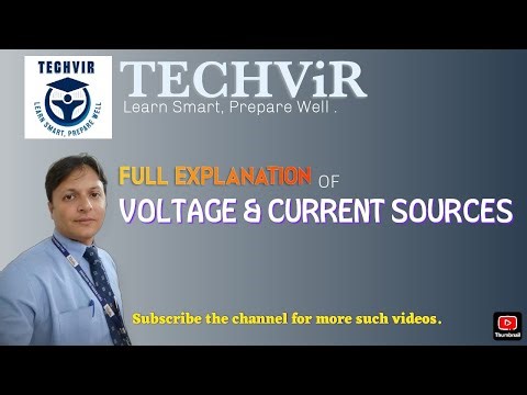 Voltage and Current Sources | Independent & Dependent | Ideal & Practical | Network Analysis