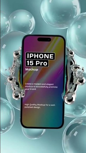 Design clean and professional iPhone mockups for your app UI