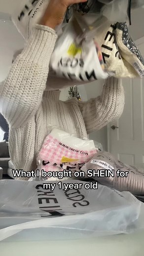 Can’t wait to see her in this stuff 😍 @shein_official #haul #babygirlhaul #clothinghaul #sheinkids #sheinkidshaul