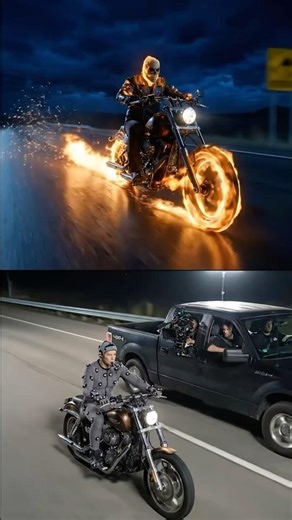 Ghost Rider Behind The Scenes #bts #backstage #film #ghostrider #filmmaking #hollywood
